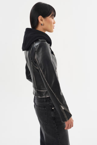 Lamarque Holy Biker Jacket - Premium clothing at Lonnys NY - Just $675! Shop Womens clothing now