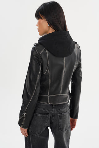 Lamarque Holy Biker Jacket - Premium clothing at Lonnys NY - Just $675! Shop Womens clothing now