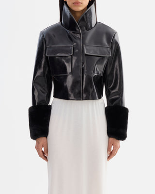 Lamarque Hedda Faux Leather Jacket