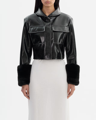 Lamarque Hedda Faux Leather Jacket
