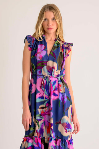 Lavender Brown Theodora Dress