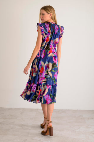 Lavender Brown Theodora Dress