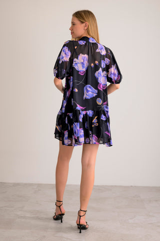 Lavender Brown Wren Dress