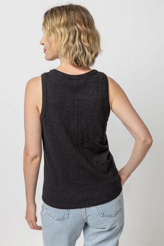 Lilla P Back Seam Tank - Premium Shirts & Tops at Lonnys NY - Just $77! Shop Womens clothing now