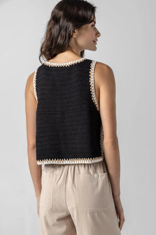 Lilla P Crochet Tank - Premium clothing at Lonnys NY - Just $216! Shop Womens clothing now
