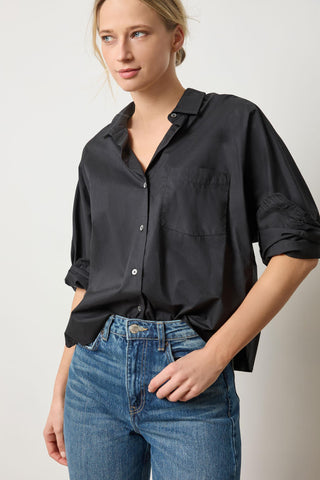 Lilla P Dolman Sleeve Button Down