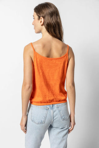 Lilla P Elastic Hem Cami - Premium cami at Lonnys NY - Just $66! Shop Womens clothing now