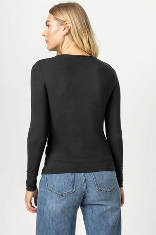 Lilla P Long Sleeve Crew Shirt - Premium clothing at Lonnys NY - Just $66! Shop Womens clothing now