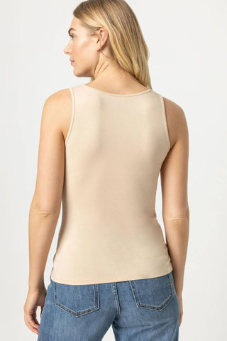 Lilla P Scoop Neck Tank - Premium tank top at Lonnys NY - Just $59! Shop Womens clothing now