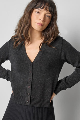 Lilla P Sparkle V Neck Cardigan