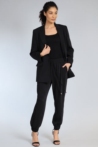 Lola + Sophie Button Cuff Blazer