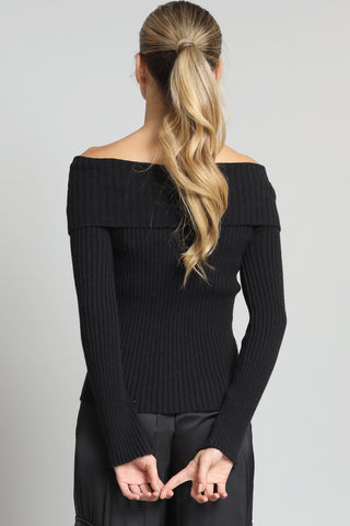 Lola + Sophie Marilyn Zip Front Sweater