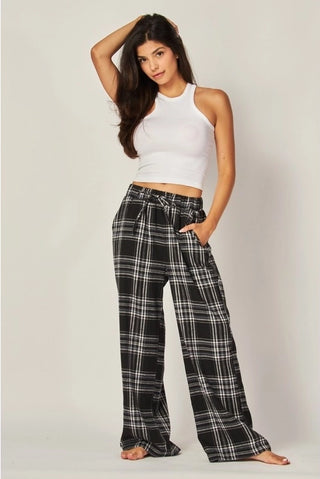 Love Poem Plaid Pajama Pants - Premium clothing at Lonnys NY - Just $30! Shop Womens clothing now