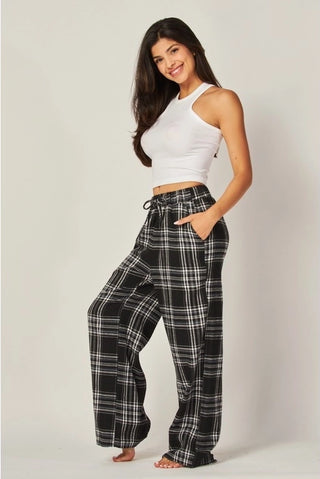 Love Poem Plaid Pajama Pants - Premium clothing at Lonnys NY - Just $30! Shop Womens clothing now