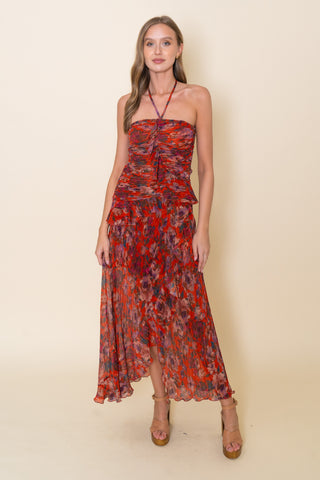 Love & Luxury Ruffled Maxi Dress