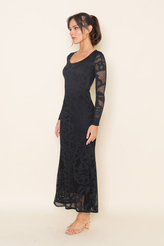 Love & Luxury Lacy Maxi Dress
