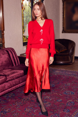 Love & Revenge Puff Sleeve Cardigan