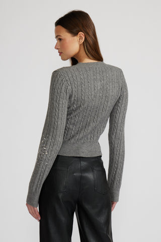 Lucy Paris Elton Crystal Cardigan