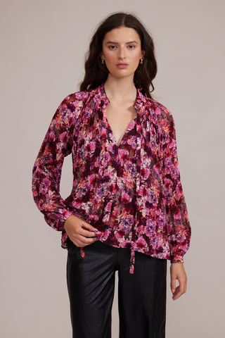 Lucy Paris Femine Floral Blouse - Premium clothing at Lonnys NY - Just $87! Shop Womens clothing now