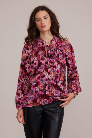 Lucy Paris Femine Floral Blouse - Premium clothing at Lonnys NY - Just $87! Shop Womens clothing now