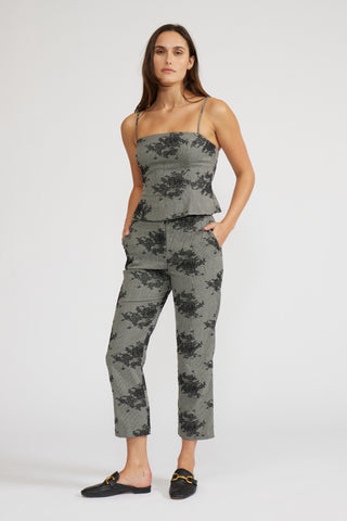 Lucy Paris Maria Embroidered Pants
