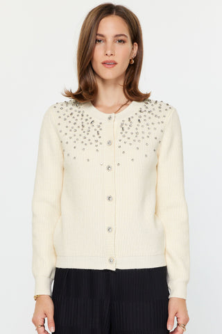 Madison Bejeweled Cardigan