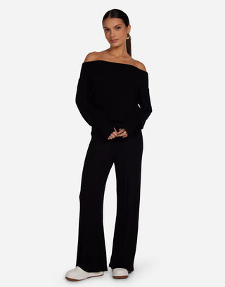 Michael Lauren Fenn Off Shoulder Sweater