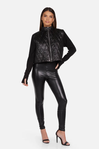 Michael Lauren Ezequiel Quilted Zip - Premium clothing at Lonnys NY - Just $198! Shop Womens clothing now