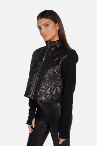 Michael Lauren Ezequiel Quilted Zip - Premium clothing at Lonnys NY - Just $198! Shop Womens clothing now