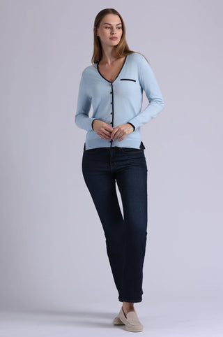 Minnie Rose Cardigan with Tipping