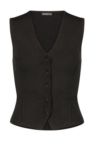 Minnie Rose Cotton Blend Vest - Premium clothing at Lonnys NY - Just $311! Shop Womens clothing now