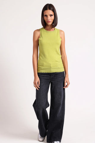 Minnie Rose Frayed Tank - Premium clothing at Lonnys NY - Just $104! Shop Womens clothing now