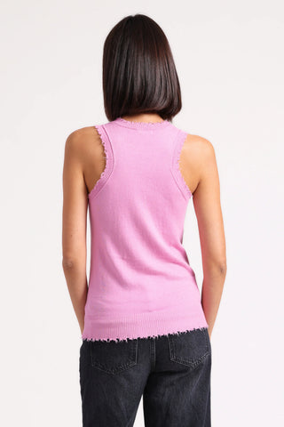 Minnie Rose Frayed Tank - Premium clothing at Lonnys NY - Just $104! Shop Womens clothing now