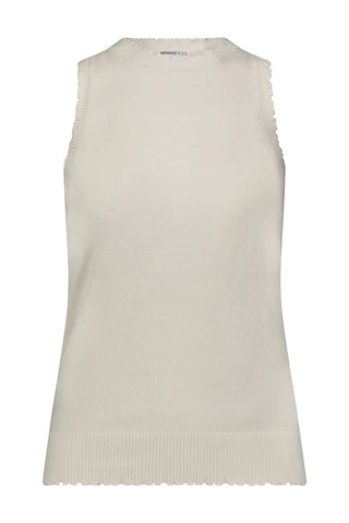 Minnie Rose Frayed Tank - Premium clothing at Lonnys NY - Just $104! Shop Womens clothing now