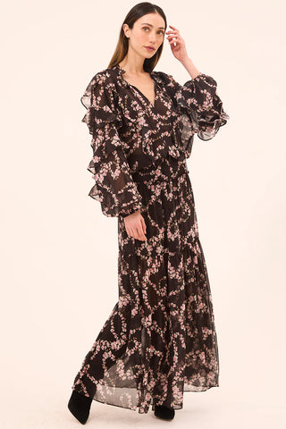 Misa Lupe Ruffled Blouse