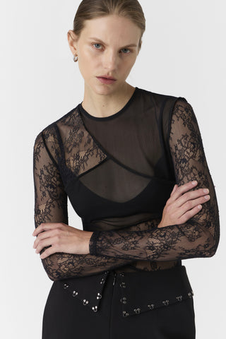 Misha Maeve Lace Top - Premium clothing at Lonnys NY - Just $260! Shop Womens clothing now