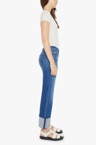 Mother Checkerboard Duster Flood Cuffed Jeans - Premium clothing at Lonnys NY - Just $278! Shop Womens clothing now