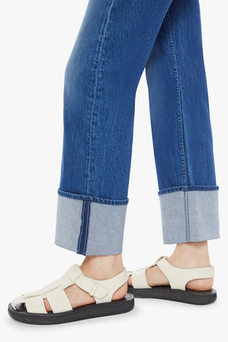 Mother Checkerboard Duster Flood Cuffed Jeans - Premium clothing at Lonnys NY - Just $278! Shop Womens clothing now