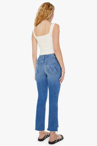 Mother The Insider Crop Step Fray - Premium Jeans at Lonnys NY - Just $238! Shop Womens clothing now