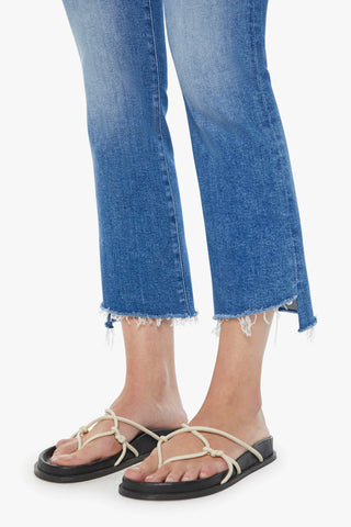 Mother The Insider Crop Step Fray - Premium Jeans at Lonnys NY - Just $238! Shop Womens clothing now