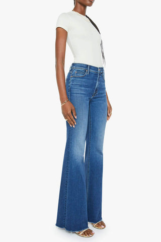 Mother Doozy Fray Jeans in Scorchin' Hot