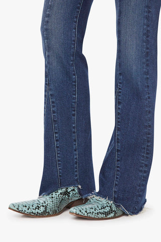 Mother Insider Skimp Pointy Fray Jeans - You're A Riot