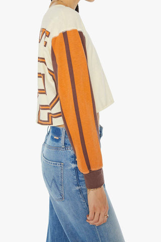 Mother Dugout Scoop Crop - Premium clothing at Lonnys NY - Just $185! Shop Womens clothing now