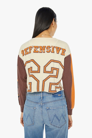 Mother Dugout Scoop Crop - Premium clothing at Lonnys NY - Just $185! Shop Womens clothing now