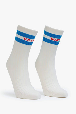 Mother Half Step Socks - Yeah Sure - Premium clothing at Lonnys NY - Just $50! Shop Womens clothing now