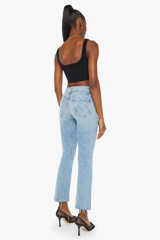 Mother Insider Flood Fray Jeans - Premium clothing at Lonnys NY - Just $288! Shop Womens clothing now