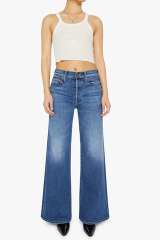 Mother Lil Tomcat Roller Sneak Jeans - Premium clothing at Lonnys NY - Just $268! Shop Womens clothing now