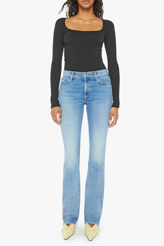 Mother Outsider Sneak Jeans - Premium clothing at Lonnys NY - Just $248! Shop Womens clothing now