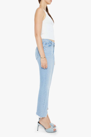 Mother Insider Crop Pointy Fray Jeans - Premium clothing at Lonnys NY - Just $278! Shop Womens clothing now