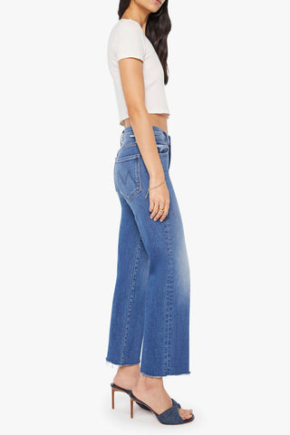 Mother Mid Rise Rambler Ankle Fray - Dugout Doobies